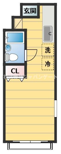 【間取り】 | コーポラスタカヤ