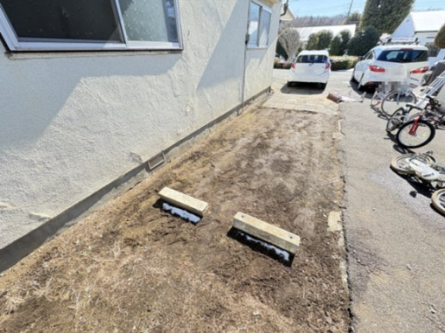 バンブーヴィレッジの駐車場