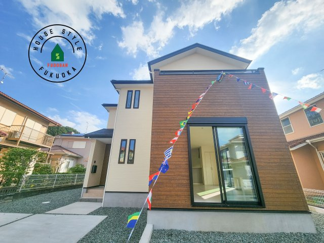 福津市光陽台6丁目第1-1棟（1号棟）の前面道路含む現地写真|見学の時間などお気軽にお問い合わせ下さい。