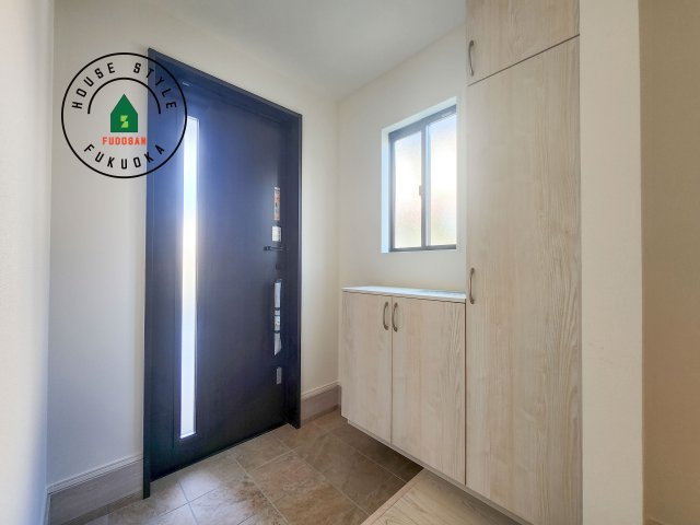 福津市光陽台6丁目第1-1棟（1号棟）の防犯設備|二重ロックでしっかり防犯対策ができます。