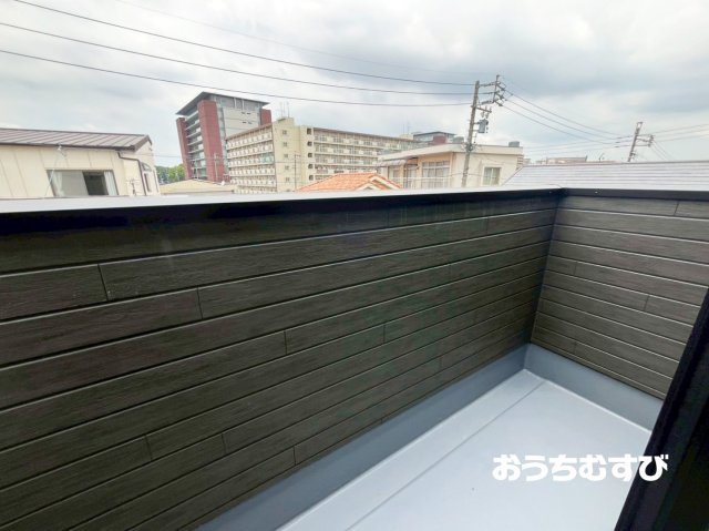 北区柳原1期(全4棟)のバルコニー