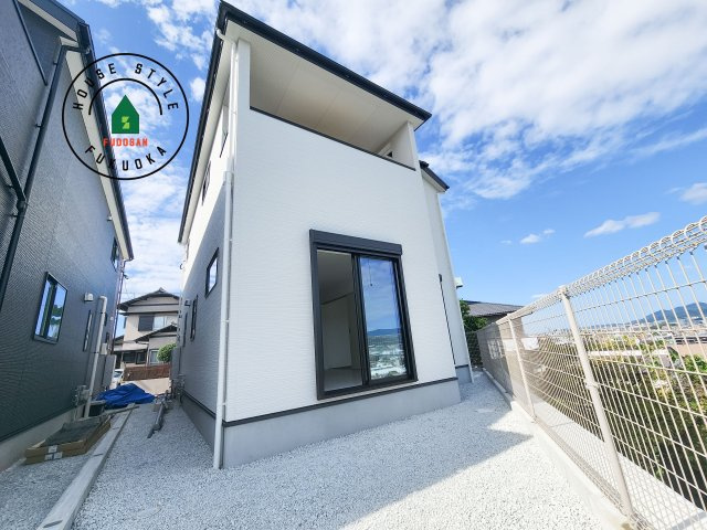 糟屋郡志免町王子3丁目第2-2棟（1号棟）の外観|デザイン性のある外観です。