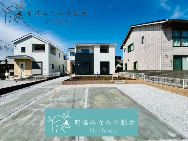 前橋市緑が丘町第4　２号棟(全２棟)　リーブルガーデン　新築建売分譲の外観|外観もきれいです