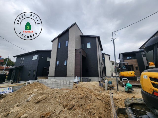 糟屋郡宇美町宇美中央1丁目第3-6棟(1号棟)の外観|デザイン性のある外観です。