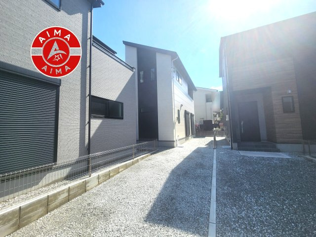 糟屋郡宇美町宇美中央1丁目第3-6棟(2号棟)の外観|デザイン性のある外観です。