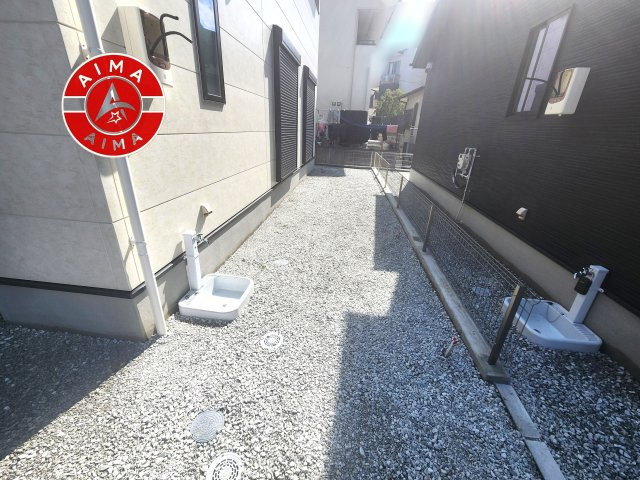 糟屋郡宇美町宇美中央1丁目第3-6棟(2号棟)の庭|お庭で自由な時間を過ごせます。