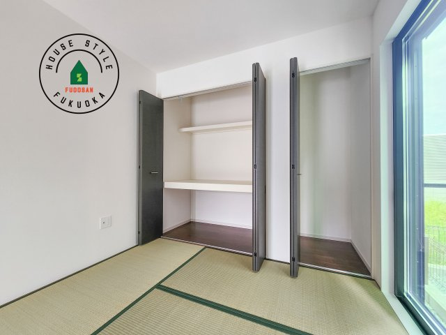 糟屋郡志免町南里2丁目第1-3棟（2号棟）の収納|大きなスペースがあり、収納には困りません。