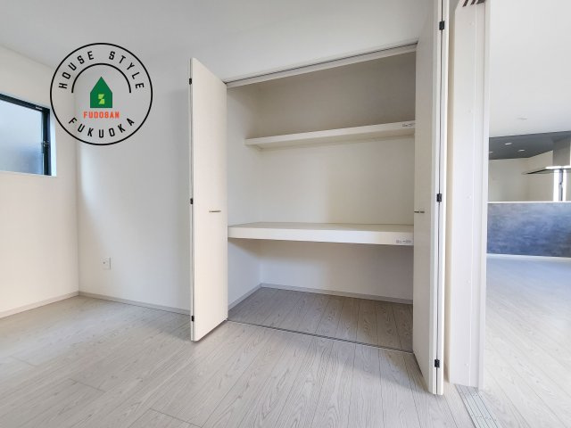 糟屋郡宇美町宇美中央1丁目第3-6棟(3号棟)の収納|大きなスペースがあり、収納には困りません。