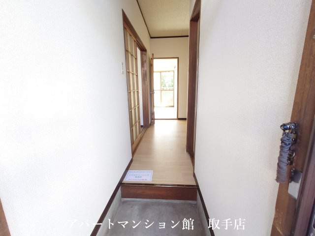 コーポ山利の玄関