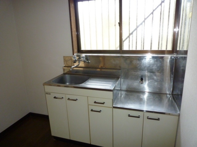 コーポ山利のキッチン|流し台