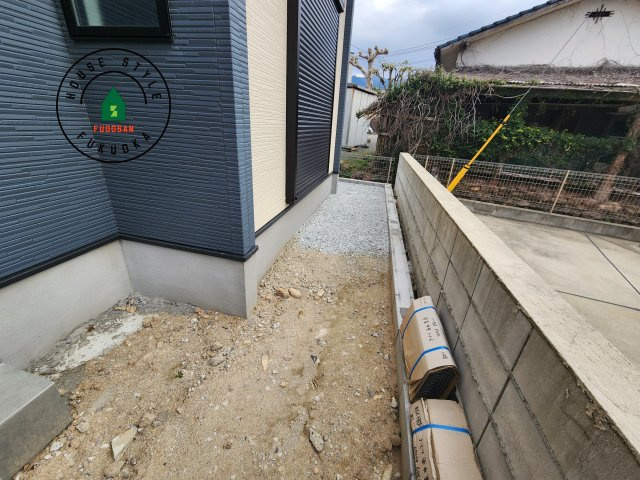 糟屋郡宇美町宇美中央1丁目第3-6棟(6号棟)の庭|お庭で自由な時間を過ごせます。