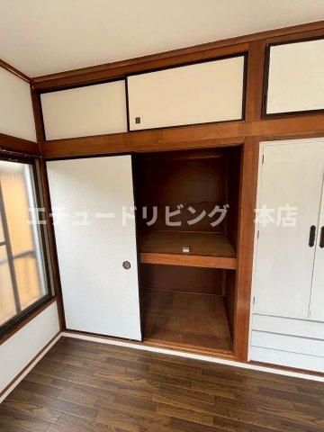 朝霞賃貸戸建の収納