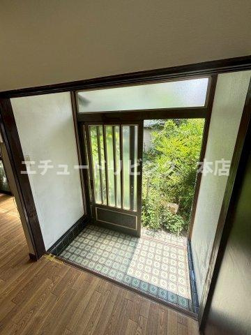 朝霞賃貸戸建のエントランス