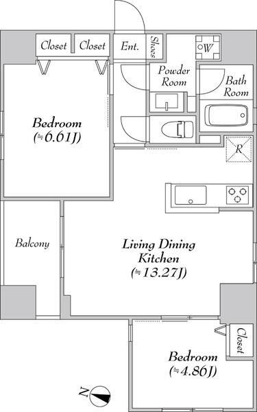 エルスタンザ神田須田町の間取り