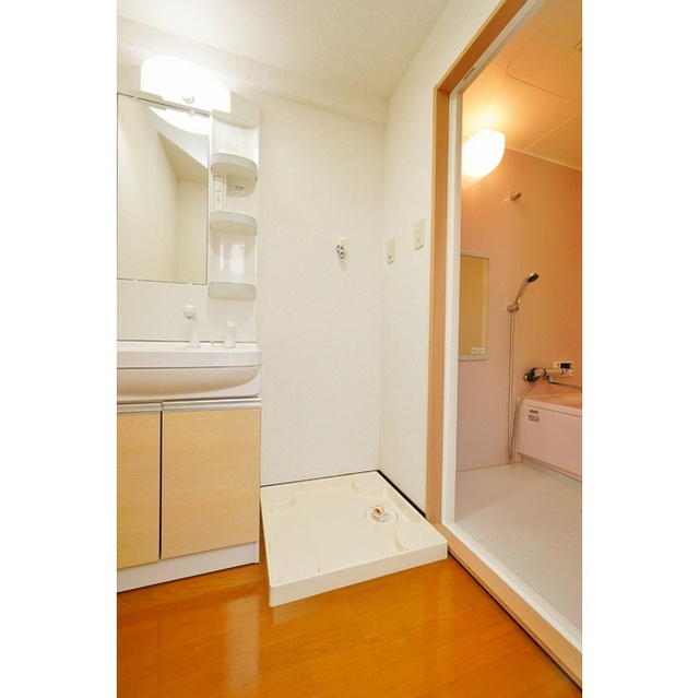 ラティーナ岐阜の内装|洗濯機置き場