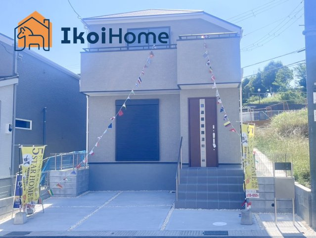 明石市大久保町西脇4期　1号棟の外観|区画の整った開発団地内です！前面道路も広く6mございます！駐車場は並列2台可！周辺は新築ばかりです！