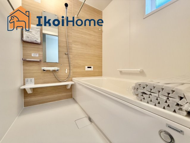 明石市大久保町八木第2　7号棟　新築戸建の浴室|【ホームページに現地動画掲載中】●年中無休：当日予約可●小窓ございますので通気・換気良好です。