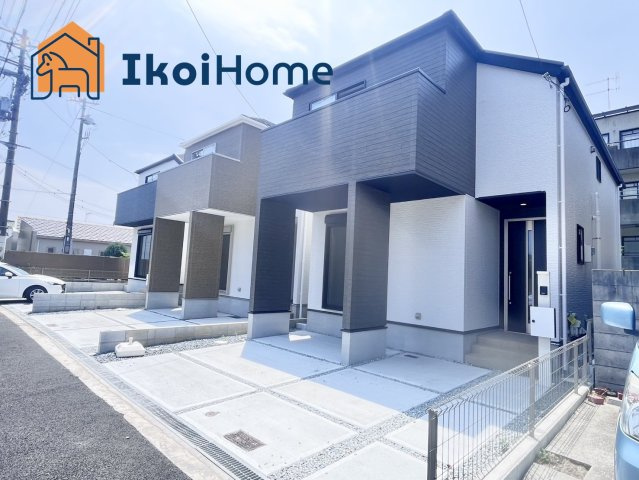 明石市太寺大野町１期　全３棟　3号棟　新築戸建の駐車場|●年中無休：当日予約可●お車は並列で2台駐車可能！前面道路ゆったりでお車入出庫の際も安心です。