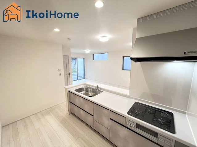 明石市大久保町松陰6期　2号棟のキッチン|【ホームページに現地動画掲載中】●年中無休：当日予約可●カップボードの設置依頼もお気軽にご相談下さい