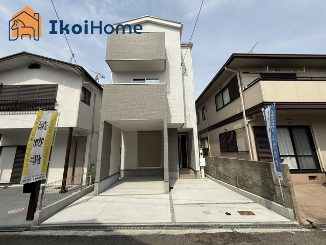 明石市二見町東二見　新築一戸建　の外観|【ホームページに現地動画掲載中】●年中無休：当日予約可●お車2台可。買い物施設、病院、教育施設充実！