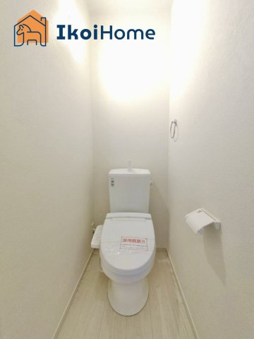 明石市二見町東二見　新築一戸建　のトイレ|【ホームページに現地動画掲載中】●年中無休：当日予約可●トイレが2か所あるので夜中も楽ちん。