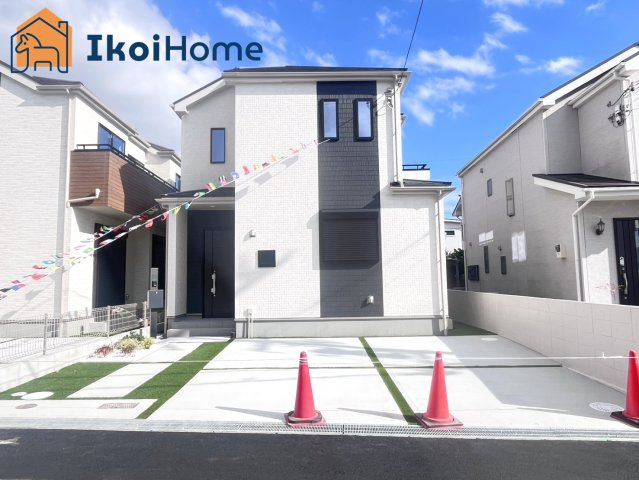 明石市魚住町中尾　全2棟　2号棟　新築戸建の外観|【ホームページに現地動画掲載中】●年中無休：当日予約可●山電「西江井ヶ島」駅まで徒歩4分！海が近い！