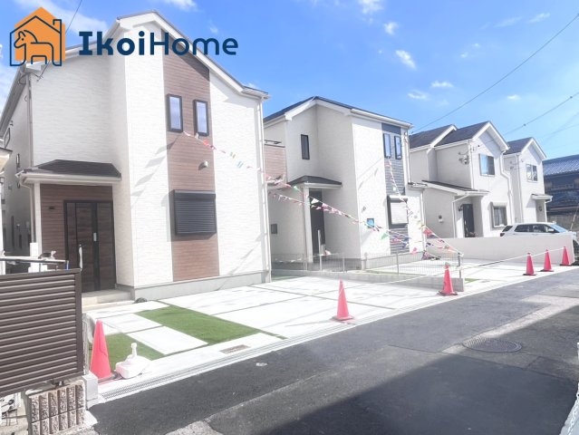 明石市魚住町中尾　全2棟　2号棟　新築戸建の前面道路含む現地写真|【ホームページに現地動画掲載中】●年中無休：当日予約可●弊社は契約前に新築戸建の住宅診断が無料！