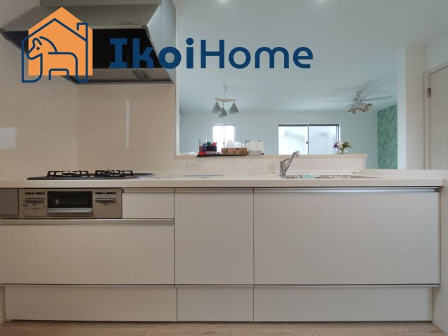 明石市二見町東二見　新築のキッチン|収納力◎！浄水器付き！食器洗浄乾燥機はついていません。25万円円前後で追加工事できます。