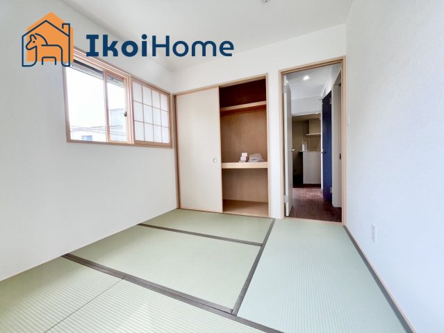 明石市藤江　新築戸建　全4区画　第1号地の内装|【ホームページに現地動画掲載中】●年中無休：当日予約可●和室があると一休みする空間ができ便利です。