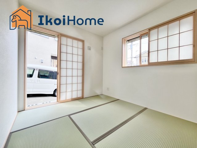 明石市藤江　新築戸建　全4区画　第1号地の内装|【ホームページに現地動画掲載中】●年中無休：当日予約可●和室があると一休みする空間ができ便利です。