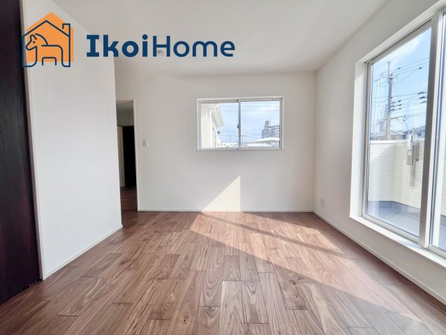 明石市藤江　新築戸建　全4区画　第1号地の寝室|【ホームページに現地動画掲載中】●年中無休：当日予約可●2Fは7.5帖洋室×2、6帖洋室がございます