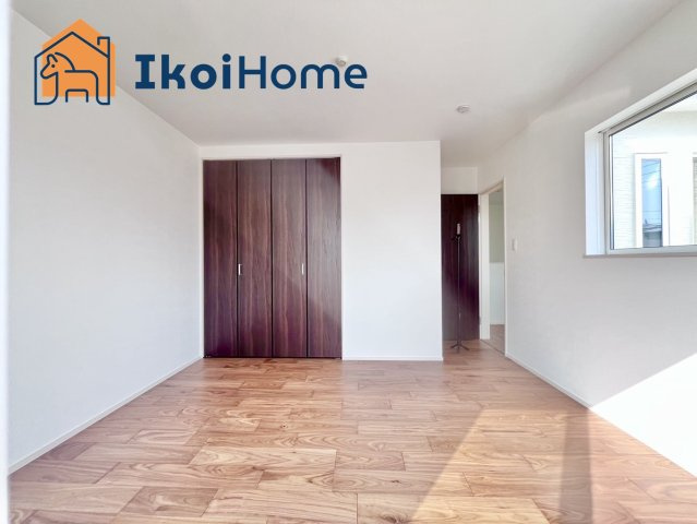 明石市藤江　新築戸建　全4区画　第1号地の寝室|【ホームページに現地動画掲載中】●年中無休：当日予約可●フローリング強化する10年保証コーティング有