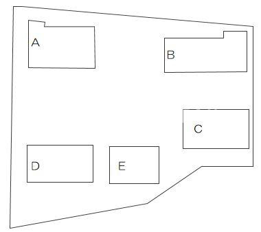 コート・ハイネスDの区画図
