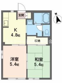 コート・ハイネスDの間取り