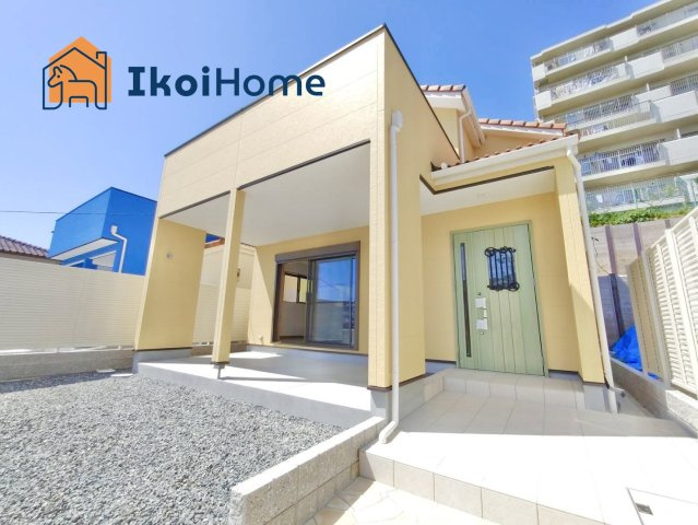 明石市西朝霧丘　新築戸建　B棟の外観|【ホームページに現地動画掲載中】●年中無休：当日予約可●これ程お洒落な物件に出会えることは少ないです