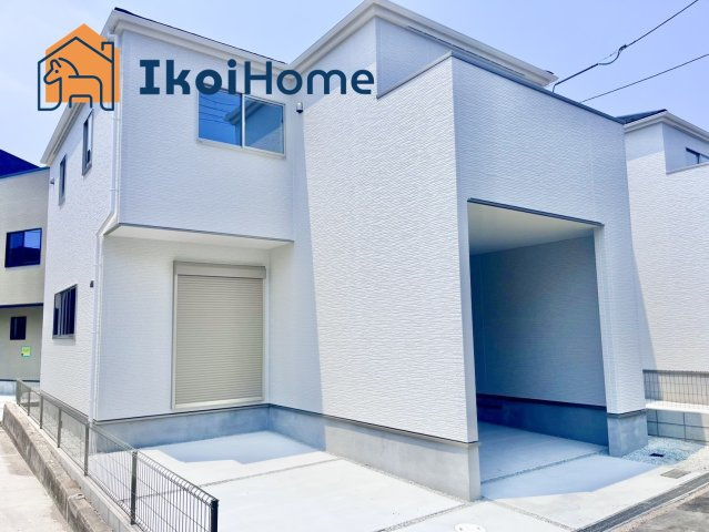 明石市東野町1期2号棟　新築戸建の外観|【ホームページに現地動画掲載中】●年中無休：当日予約可●山陽電鉄大蔵谷駅徒歩7分！お車2台駐車！