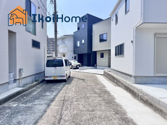 明石市東野町1期2号棟　新築戸建のエントランス|【ホームページに現地動画掲載中】年中無休：当日予約可●神戸市、明石市初。契約前に新築の住宅診断が無料