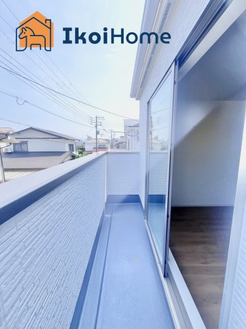 明石市東野町1期1号棟　新築戸建のバルコニー|【ホームページに現地動画掲載中】●年中無休：当日予約可●陽当り良好バルコニー♪屋根は８万円～設置可能