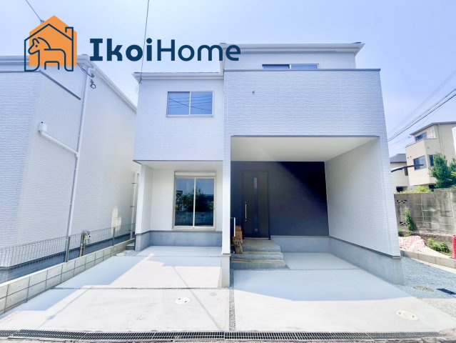 明石市東野町1期1号棟　新築戸建の前面道路含む現地写真|【ホームページに現地動画掲載中】●年中無休：当日予約可●毎月５組限定！人気オプション３点１万円で取付