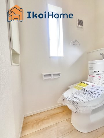 明石市大久保町松陰第8　1号棟　新築戸建のトイレ|●年中無休：当日予約可●トイレが2か所あり夜中も楽ちん。朝方のトイレ渋滞もなくなります。