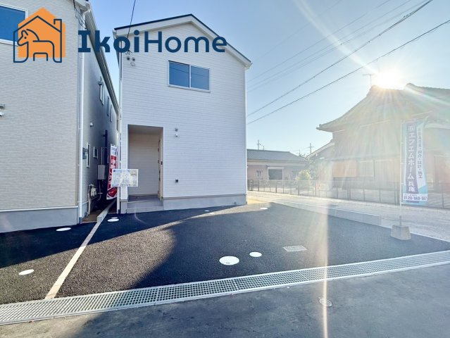 明石市大久保町松陰第8　1号棟　新築戸建の周辺|弊社独自で毎月５組限定「人気オプション３点パック」カーポート・バルコニー・ウッドデッキを１万円で取付