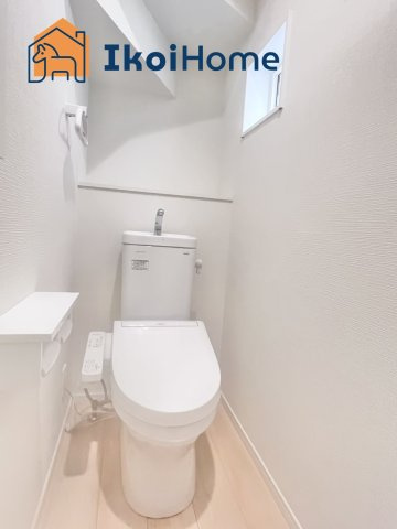 明石市大久保町松陰第8　2号棟　新築戸建のトイレ|●年中無休：当日予約可●トイレが2か所あり夜中も楽ちん。朝方のトイレ渋滞もなくなります。