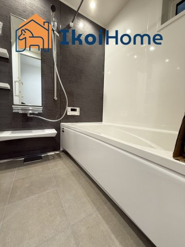 明石市大久保町西脇　新築戸建の浴室|【ホームページに現地動画掲載中】●年中無休：当日予約可●1坪タイプの広々したユニットバスになります。