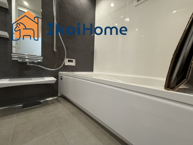 明石市大久保町西脇　新築戸建の浴室|【ホームページに現地動画掲載中】●年中無休：当日予約可●浴室暖房乾燥機完備で梅雨時期に便利です！