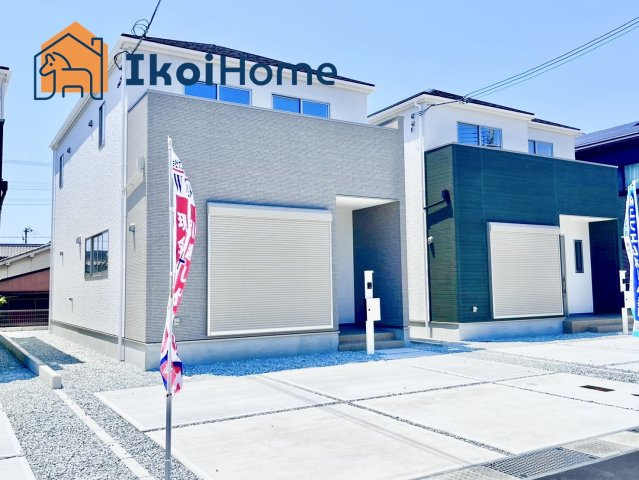 明石市魚住町西岡7期　新築　2号棟の前面道路含む現地写真|～ご見学に関して～平日や夜間でもご案内可能。決まったお時間で身動きが取れない方も臨機応変に対応します