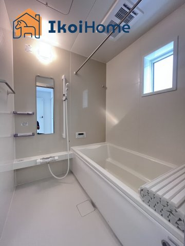 明石市朝霧台24－1期　1号棟　新築戸建の浴室|【ホームページに現地動画掲載中】●年中無休：当日予約可●「断熱ユニットバス・断熱浴槽」を使用。