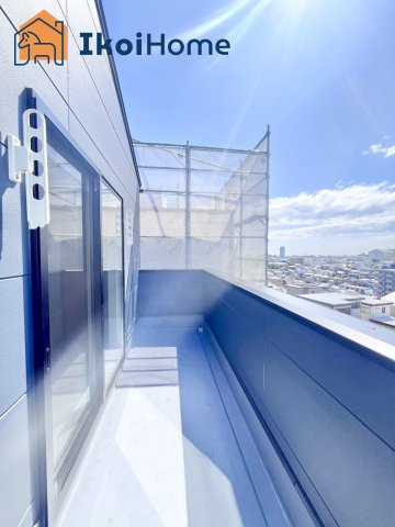 明石市東朝霧丘　3号棟　新築戸建のバルコニー|【ホームページに現地動画掲載中】●年中無休：当日予約可●バルコニーには屋根はございません！