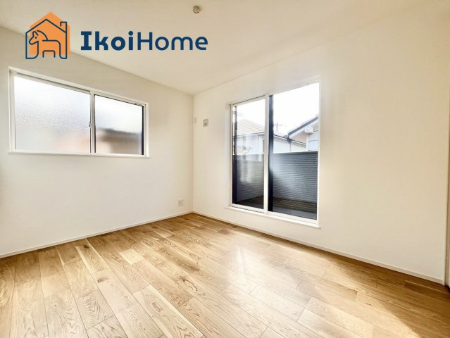 明石市中朝霧丘　新築一戸建の寝室|【ホームページに現地動画掲載中】●年中無休：当日予約可●オプションでフローリング強化コーティング有