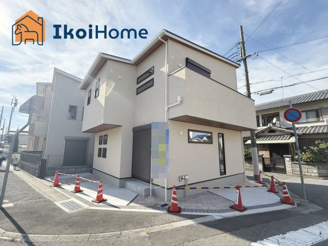 明石市西明石町3丁目　新築一戸建の外観|【ホームページに現地動画掲載中】●年中無休：当日予約可●西明石駅徒歩13分♪開放感のある角地です◎