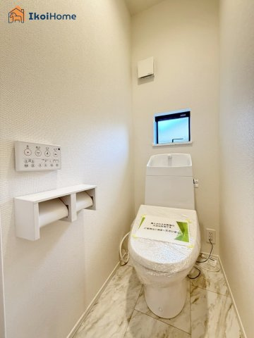 明石市西明石北町１丁目　新築のトイレ|【ホームページに現地動画掲載中】●年中無休：当日予約可●トイレが2か所あるので夜中も安心です。